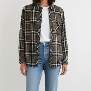 Rails Kalamata Hunter Plaid Long Sleeve Button Down Small